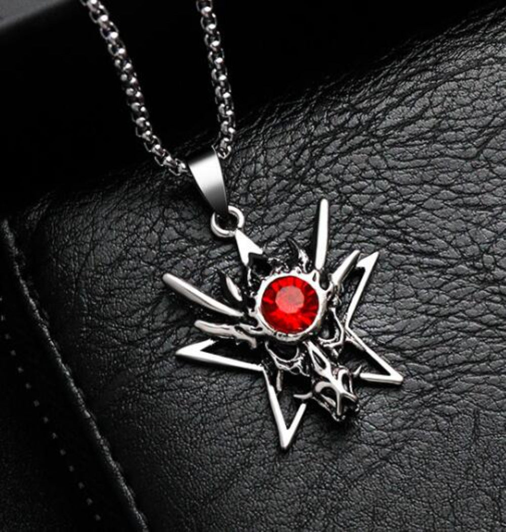 Hip-Hop Authentic Personality Japanese And Korean Simple Titanium Steel Jesus Cross Necklace Men's Jewelry Pendant Women