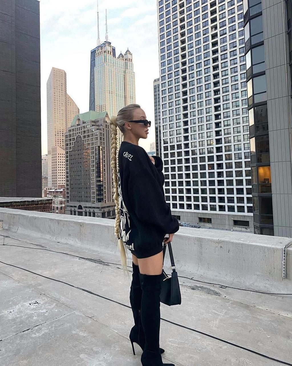 Jesus Graphic Christmas Printed Knit Sweater, Unisex European And American Style Loose Fitting Round Neck Long Sleeved Pullover